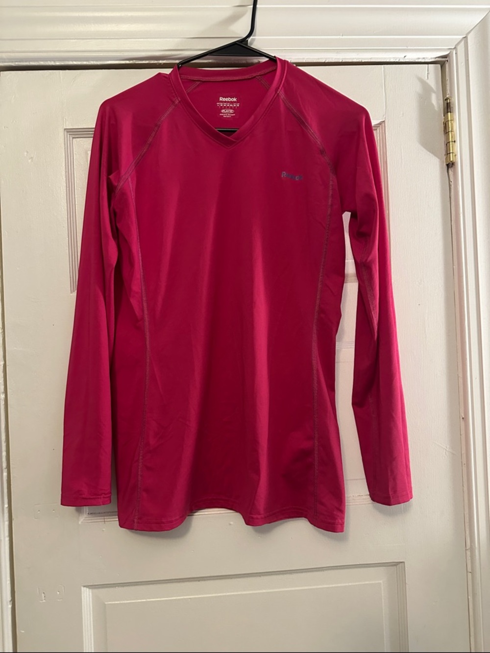 Reebok Women’s Long-Sleeve Swim Top - Magenta